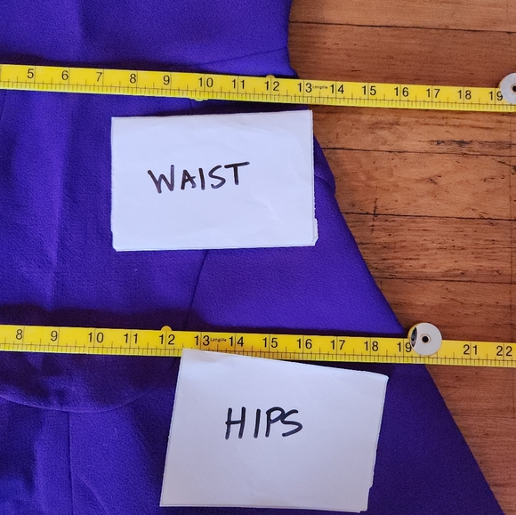 Roland Mouret Purple One Shoulder Mini Dress - Picture 11 of 12